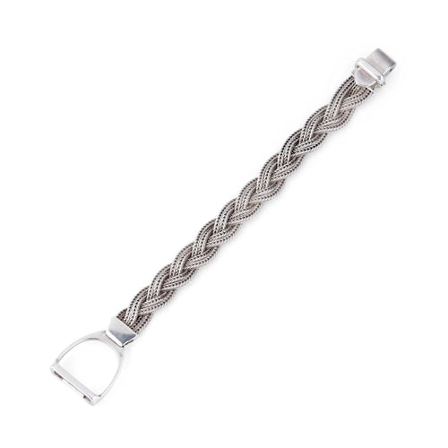 Bracelet Hermès - Bracelet modèle Étrier en argent 925 58 Facettes 1