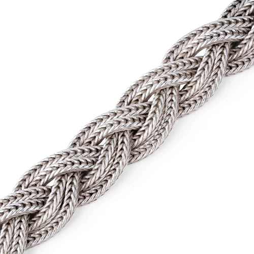 Bracelet Hermès - Bracelet modèle Étrier en argent 925 58 Facettes 1