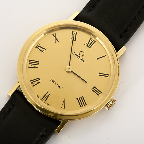 Montre Omega De Ville - Montre en or jaune 18K 58 Facettes A1196