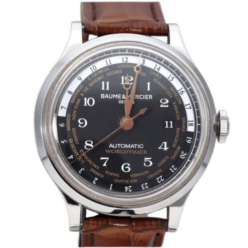 Montre Baume & Mercier Capeland - Montre en acier 58 Facettes MT46076