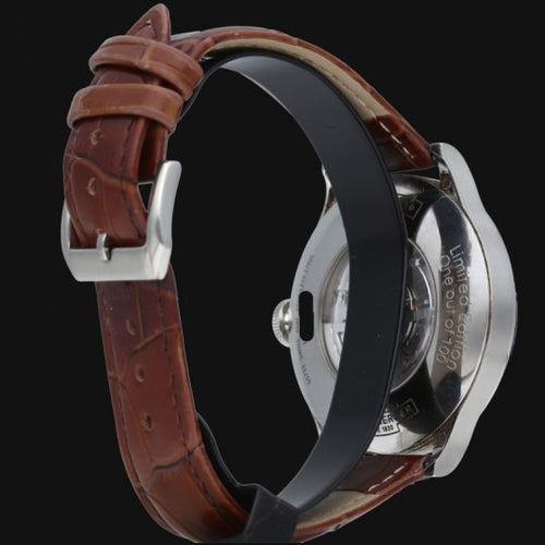 Montre Baume & Mercier - Montre Capeland automatique en acier 58 Facettes MT46076