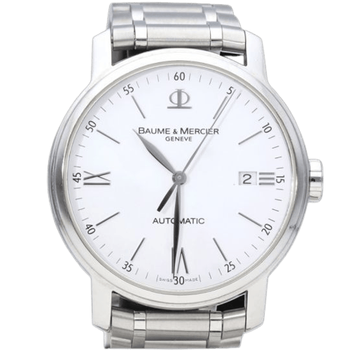 Montre Baume & Mercier Classima - Montre en acier 58 Facettes MT46084
