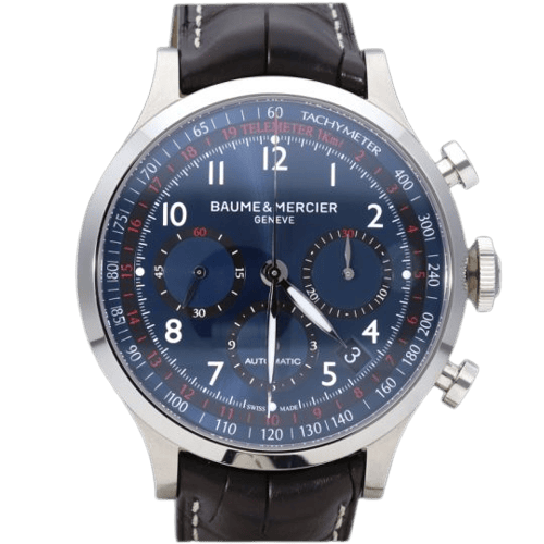 Montre Baume & Mercier Capeland - Montre en acier 58 Facettes MT46086