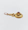 Pendentif Pendentif victorien en or rose 18k, grenat et décorations fleuries 58 Facettes A07105