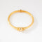 Bracelet Lalaounis - Bracelet jonc ciselé en or jaune 22K 58 Facettes 1