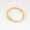 Bracelet Lalaounis - Bracelet jonc ciselé en or jaune 22K 58 Facettes 1