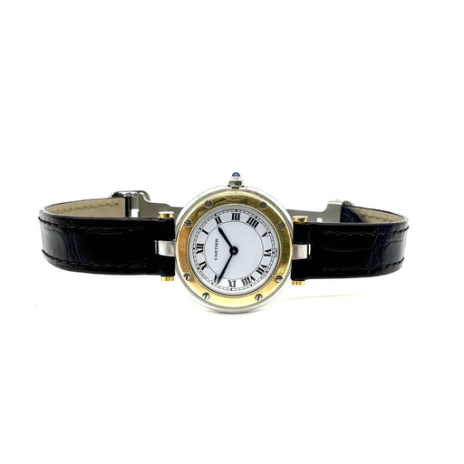 Montre Cartier Santos Vendôme - Montre dame bicolore en acier inoxydable 58 Facettes Z15B51809