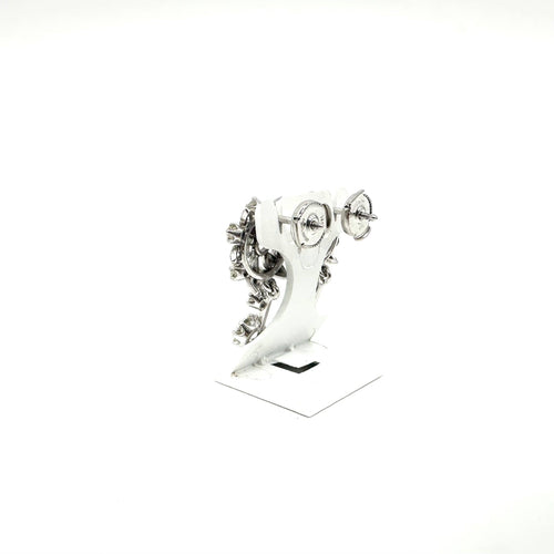 Boucles d'oreilles Boucles d'oreilles - Diamants en or blanc 58 Facettes Z15B51811