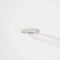 Bague 61 Alliance sertie de diamants en or gris 18k 58 Facettes 1