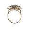 Bague Bague ronde avec diamants 58 Facettes 36100