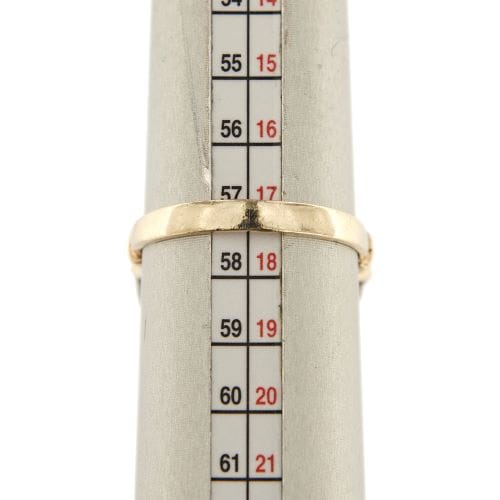 Bague Bague ronde avec diamants 58 Facettes 36100