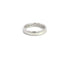 Bague 54 Bague demi-éternité en or blanc 14K et diamants 58 Facettes UN0138