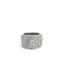 Bague 53 Bague en or blanc et diamants 58 Facettes UN0146