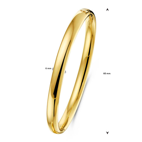 Bracelet Bracelet jonc en or jaune 14k 58 Facettes F4206FE6686747BD812CD60E0CEE4BFB