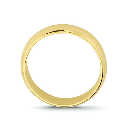 Bague 58 Bague bandeau en or jaune 14k 58 Facettes 39393557EFD3482F902DB9F72D1F3094