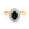 Bague 54 Bague entourage saphir et diamants en or blanc et jaune 14k 58 Facettes 2FEEB262C9464DF7844C9042C21D361D