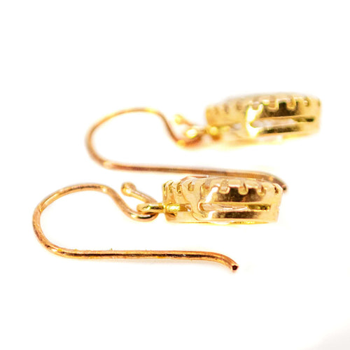 Boucles d'oreilles Boucles d’oreilles pendantes en or 14k et morganites 58 Facettes 833AC969E0C049AD8AAE614C167CCFAD