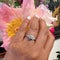 Bague 56 Bague solitaire en platine avec diamants 58 Facettes 3D54848BD3EB4CDFB8E7900D3D0443CD
