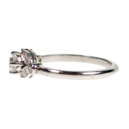 Bague 56 Bague solitaire en platine avec diamants 58 Facettes 3D54848BD3EB4CDFB8E7900D3D0443CD