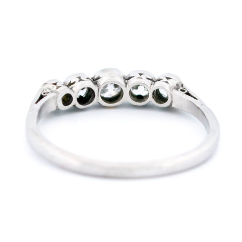 Bague 52 Bague Art déco en platine et diamants taille ancienne 58 Facettes 8D29C316746B4EEB8417BC502D3A01B7