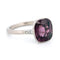 Bague 55 Bague solitaire en or blanc 14k, spinelle violet et diamants 58 Facettes 0E6834F78A724A9A84920FE8587E5737
