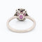 Bague 55 Bague solitaire en or blanc 14k, spinelle violet et diamants 58 Facettes 0E6834F78A724A9A84920FE8587E5737