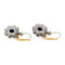 Boucles d'oreilles Boucles d’oreilles Art déco en platine et or 14k, saphirs et diamants taille ancienne 58 Facettes FFB5EF04AD7343ADA0FE8EC021D74486