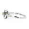 Bague 54 Bague à entourage en platine, diamant taille coussin et rubis 58 Facettes ADE2BF9354AF4E13979BDB8D0612296F