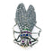 Broche Broche insecte de style victorien, or 14k, argent, diamants, saphirs, émeraudes, rubis 58 Facettes 0FEDF8E639AF4A84B789046904ED8C74