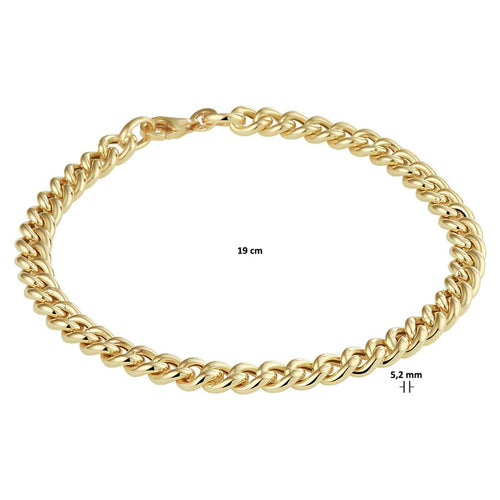 Bracelet Bracelet à maillons gourmette en or 14 carats 58 Facettes 7F626385D7D04609B0B361558A04C7DC