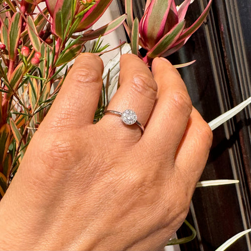 Bague 54 Bague Art déco en or blanc 14k et platine, diamants taille brillant 58 Facettes 1578CF4B80E449199A5DAD76F9C39B1B
