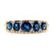 Bague 54 Bague saphirs et diamants en or jaune et blanc 14k 58 Facettes 8F84CC029ECB457C8EF84B0DDC171C80