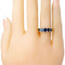 Bague 54 Bague saphirs et diamants en or jaune et blanc 14k 58 Facettes 8F84CC029ECB457C8EF84B0DDC171C80