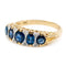 Bague 54 Bague saphirs et diamants en or jaune et blanc 14k 58 Facettes 8F84CC029ECB457C8EF84B0DDC171C80