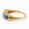 Bague 54 Bague saphirs et diamants en or jaune et blanc 14k 58 Facettes 8F84CC029ECB457C8EF84B0DDC171C80