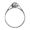 Bague 54 Bague halo en platine, diamant taille coussin et saphirs 58 Facettes 1D89DF207F7E4EA6B06AB48AC2F4A297