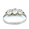 Bague 54 Bague trilogie - Diamants taille ancienne, or 14k et platine 58 Facettes 75FA3A9C579D4FC4B2BA9F9BFD0410CD