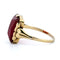 Bague 58 A. Kruijthof - Bague rectangulaire en or 14 carats et cornaline 58 Facettes DEE9C5B06A7748CA8C02C06CDE251267