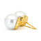 Boucles d'oreilles Boucles d’oreilles puces en or 14k et perles de culture des mers du Sud 58 Facettes 5956B3B65EBD4DFC8DEDBC4C00A25B62