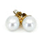 Boucles d'oreilles Boucles d’oreilles puces en or 14k et perles de culture des mers du Sud 58 Facettes 5956B3B65EBD4DFC8DEDBC4C00A25B62
