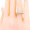 Bague 54 Bague en or blanc 14k avec diamant taille brillant 58 Facettes CD5D76BA9F344F16AE727F6FD4B7FFF7