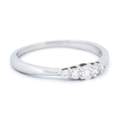 Bague 54 Bague en or blanc 14k avec diamant taille brillant 58 Facettes CD5D76BA9F344F16AE727F6FD4B7FFF7