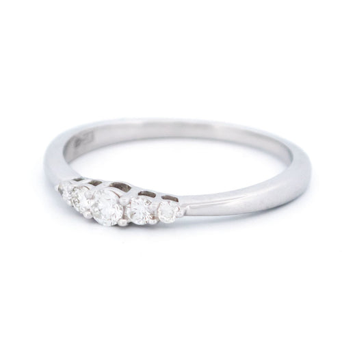 Bague 54 Bague en or blanc 14k avec diamant taille brillant 58 Facettes CD5D76BA9F344F16AE727F6FD4B7FFF7