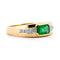 Bague 54 Bague émeraude et diamants en or 14k, style est-ouest 58 Facettes 5E3C8CBA88364A9392E80B8EBBF29871
