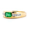 Bague 54 Bague émeraude et diamants en or 14k, style est-ouest 58 Facettes 5E3C8CBA88364A9392E80B8EBBF29871