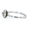 Bague 54 Bague halo en platine et diamants 58 Facettes F22F927C55B84450ABA6DDB751888584