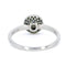 Bague 54 Bague halo en platine et diamants 58 Facettes F22F927C55B84450ABA6DDB751888584