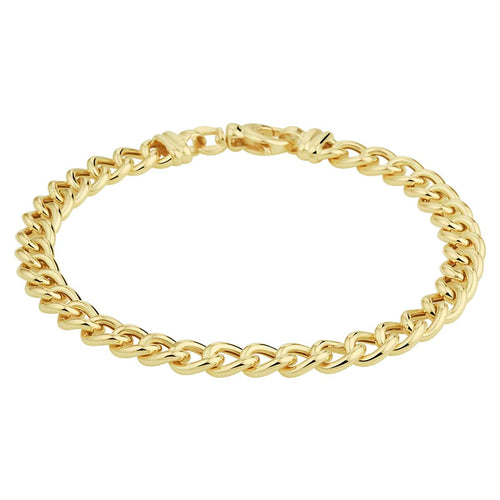 Bracelet Bracelet gourmette en or jaune 14k 58 Facettes 1C2130CDDEE74467979885F28753C49B