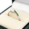 Bague 57 Bague solitaire en platine avec diamant taille ancienne et grenats tsavorites 58 Facettes DA4F56BB2F3547B79AD2CF18513FDF82