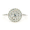 Bague 54 Bague en or blanc 18k avec diamant taille brillant 58 Facettes D22E24931CCE490490E78C22F778659F